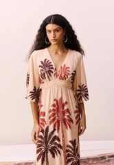 VESTIDO MAXI MIDI DETALHE TUNEL 105803 CACAY