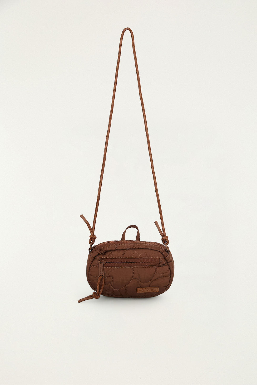 BOLSA FARM CHUCHU LISOS PUFFER MARROM TE 78328325B FARM