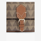 BOLSA TIRACOLO MARROM TRIANGLE SELA S 50018 3169 0001 SCHUTZ