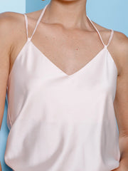 BLUSA REGATA CETIM CHIC 403182 SKENN