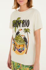 BLUSA T-SHIRT FIT COCO GELADO 349178 FARM RIO