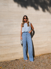 CALÇA JEANS CLARA RETA FIT DENIM 401301 SKENN