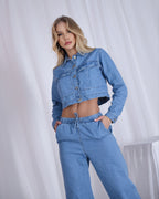 Calça Feminina Alcance ref. JEANS PARACHUTE - VintedoisK