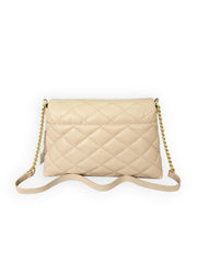 BOLSA CROSSBODY MEDIA MATELASSÊ BRANCA S 50010 2026 0005 SCHUTZ