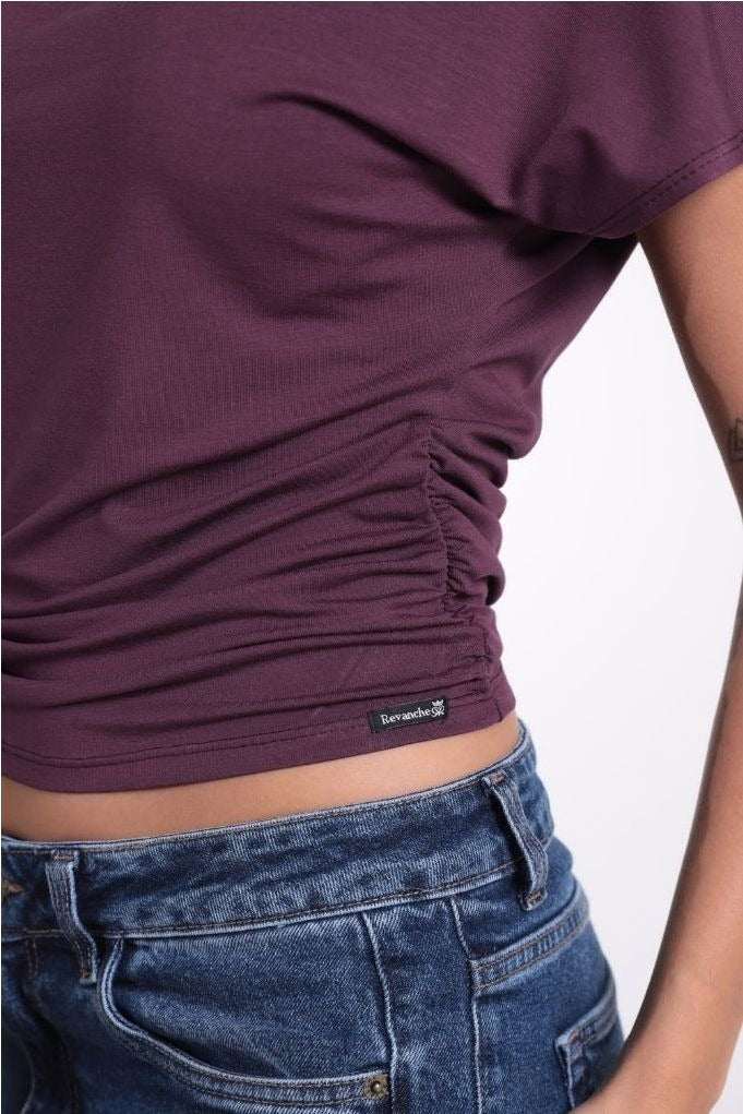 BLUSA AMPLA FRANZIDA BLFEM00273 REVANCHE Imagem secundária do produto