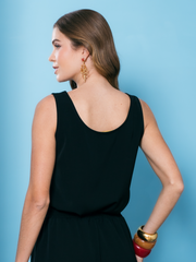 BLUSA REGATA CREPE ALFAIATARIA 393139 SKENN