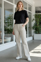 Calça Feminina REVANCHE ref. FLARE COLOR - VintedoisK