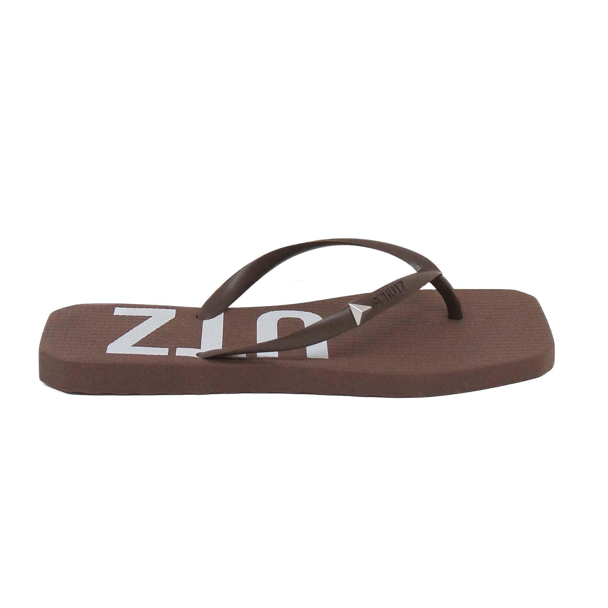 CHINELO DE DEDO QUAD MARROM S 21306 0001 0046 SCHUTZ - Vintedoisk