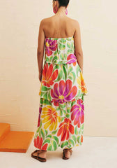 VESTIDO LONGO TQC BABADOS 102824 CACAY