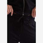 CALÇA MOLETINHO BORDADA ELASTICO CAFEM00392 REVANCHE