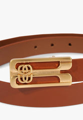 CINTO MÉDIO COURO BULL MARROM S 43001 0162 0003 SCHUTZ