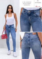CALÇA JEANS SKINNY BARRA DESF CAFEM00021 REVANCHE