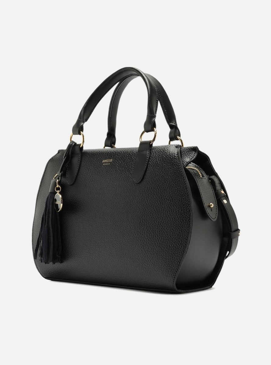 BOLSA TOTE PRETA GRANDE BAG CHARM DUPLO A 50021 0966 0001 AREZZO Imagem secundária do produto