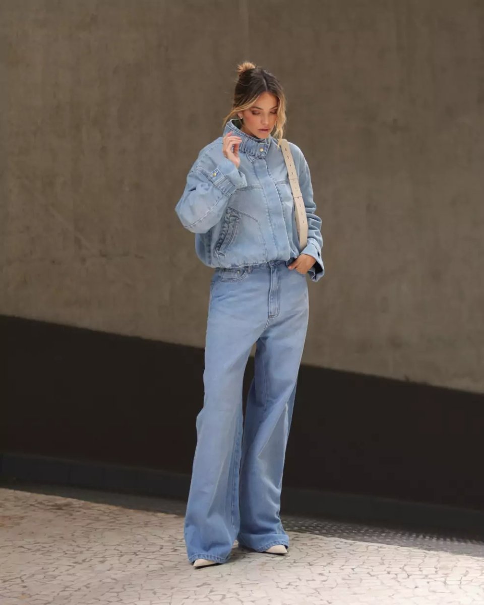 Calça Feminina Alcance ref. JEANS CLARA - VintedoisK