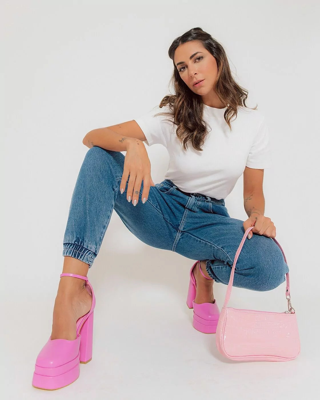 Calça Feminina Alcance ref. JEANS JOGGER - VintedoisK