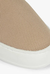 TÊNIS SEM CADARÇO LONA BEGE S 21445 0067 0002 SCHUTZ