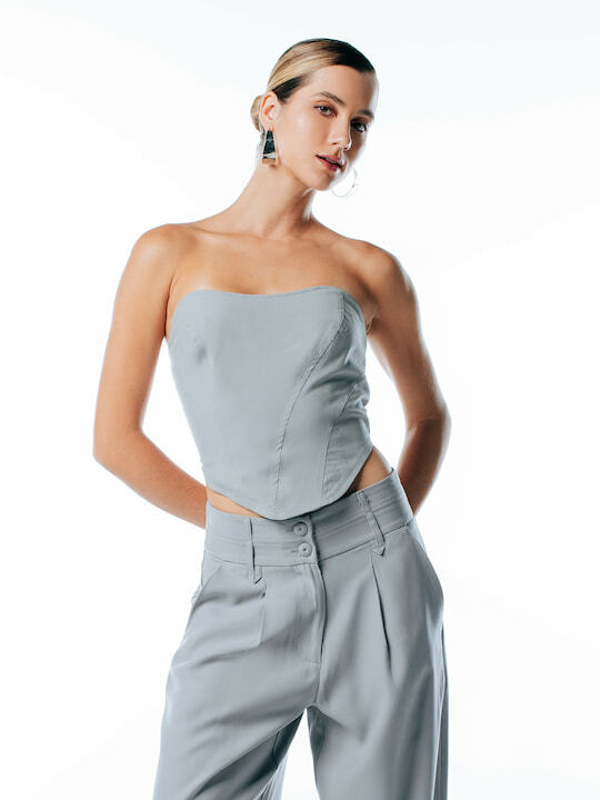 Blusa corselet alfaiataria Berlim 3731021 Skenn frontal, feminina