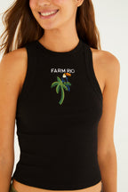 Blusa Feminina Farm rio ref. BLUSA REGATA - VintedoisK