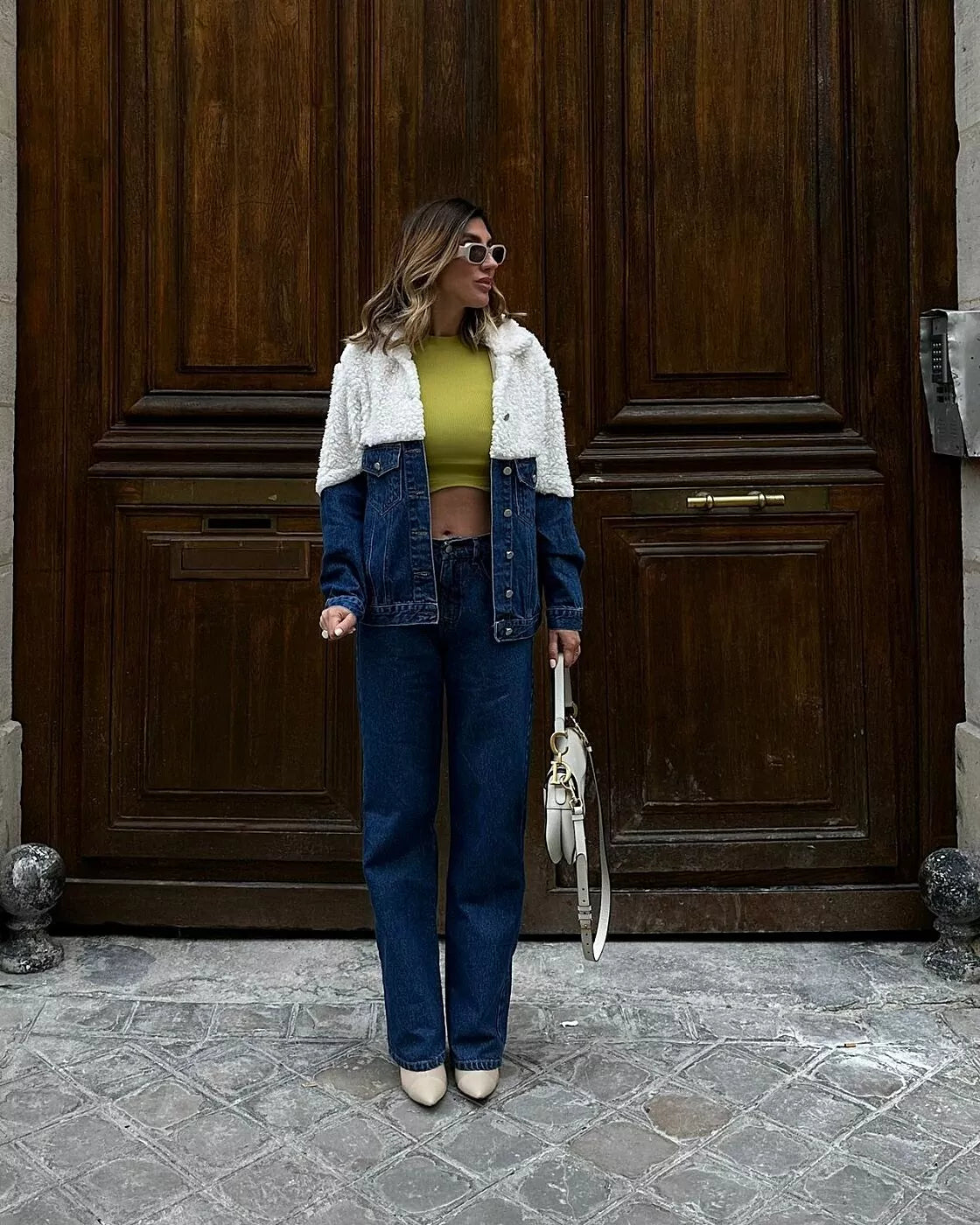 Calça Feminina Alcance ref. JEANS COS - VintedoisK