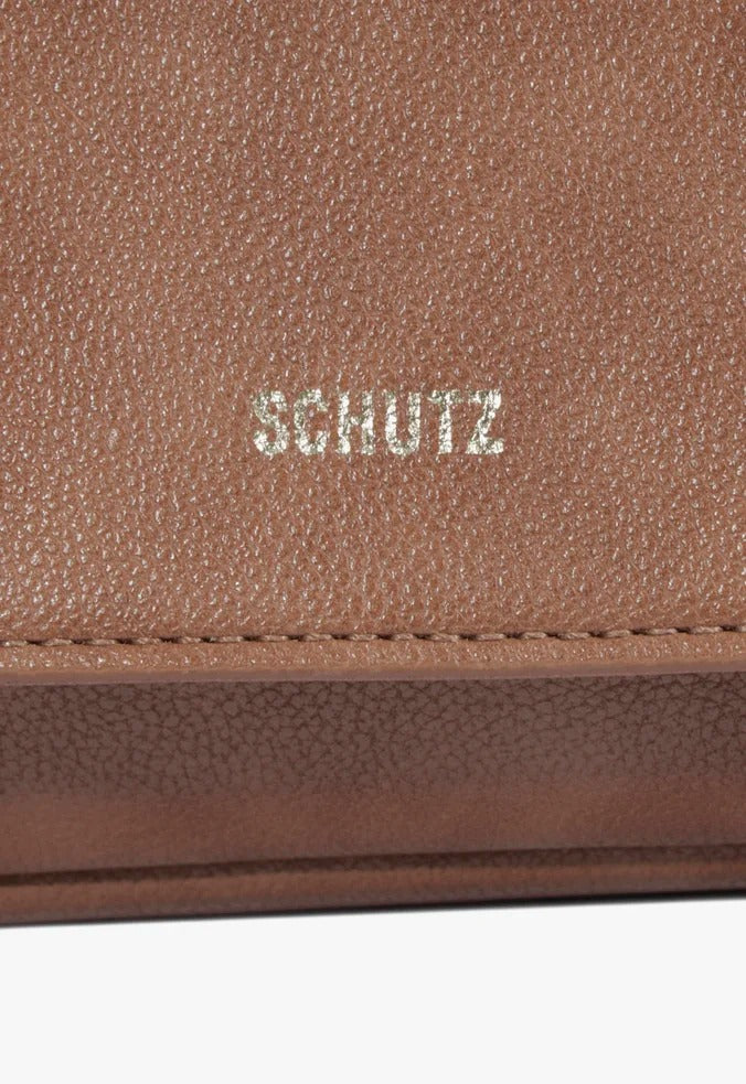 BOLSA TIRACOLO PEQUENA DARYA MARROM S 50010 0885 0002 SCHUTZ