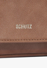 BOLSA TIRACOLO PEQUENA DARYA MARROM S 50010 0885 0002 SCHUTZ