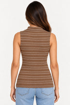 BLUSA REGATA LISTRADA R7713 COQUETA