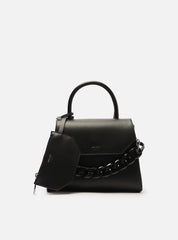 BOLSA SATCHEL PRETA IARA MÉDIA A 50023 0477 0101 AREZZO