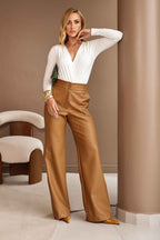Calça Feminina Amicia ref. PANT COURO - VintedoisK