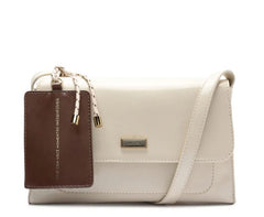 BOLSA TIRACOLO MÉDIA LISA BRANCA C 50012 1970 0004 ANACAPRI