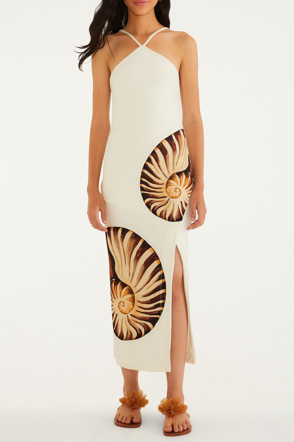VESTIDO MIDI AMONITA 347503 FARM RIO