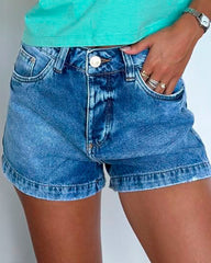 SHORTS JEANS BOYFRIEND VISTA 1212008 REVANCHE