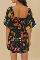 VESTIDO CURTO BUENA GENTE 340045 FARM RIO