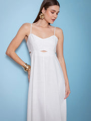 VESTIDO LINHO RESORT 403617 SKENN