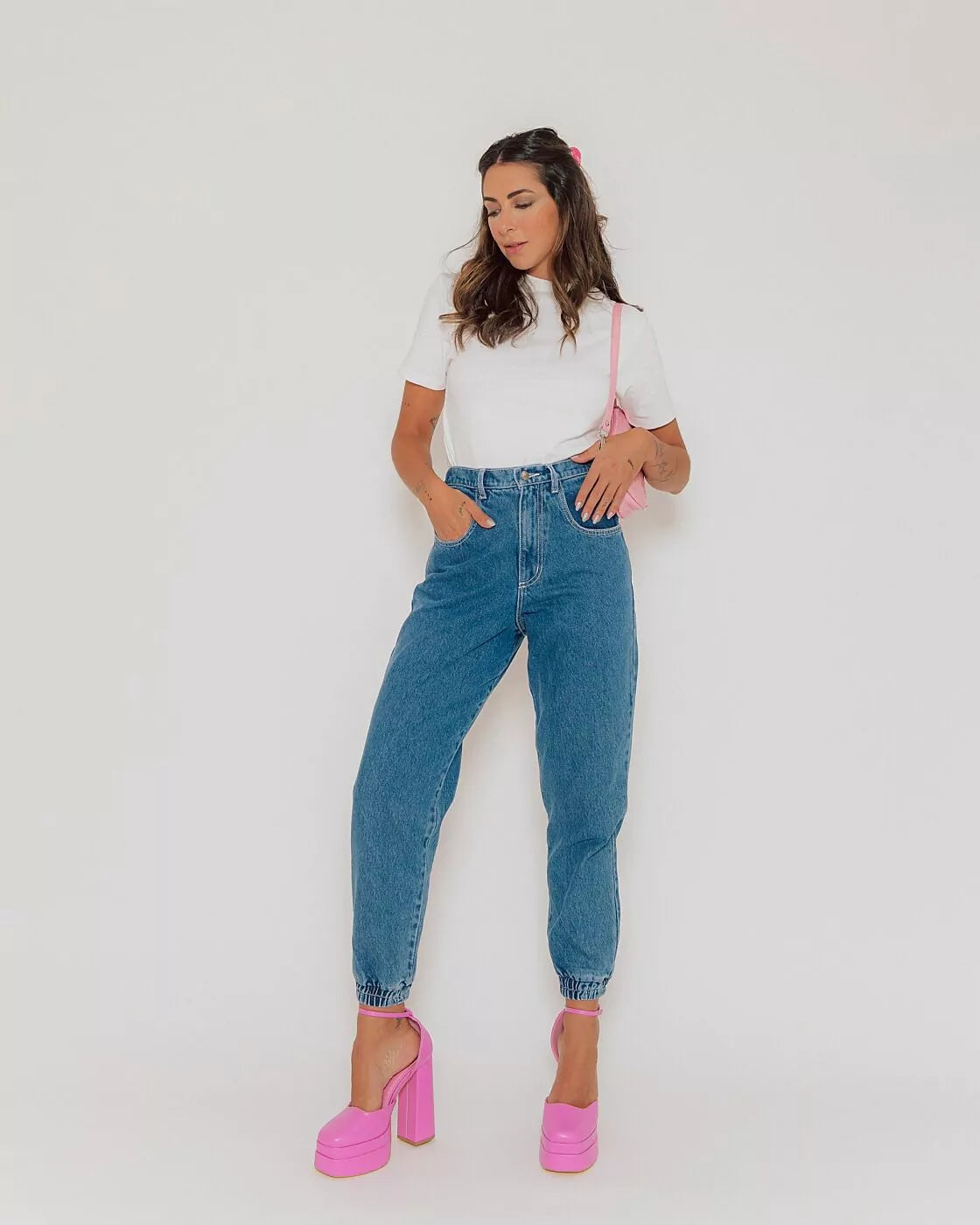 CALÇA JEANS JOGGER 4329 ALCANCE Imagem secundária do produto