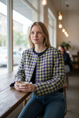 BLAZER ALFAIATARIA TWEED ESTAMP 363802 SKENN