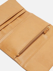 CARTEIRA MARROM COURO GRANDE BÁSICA A 40011 0087 0031 AREZZO