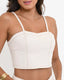 Blusa cropped top decote coração 7483 Alcance vista frontal