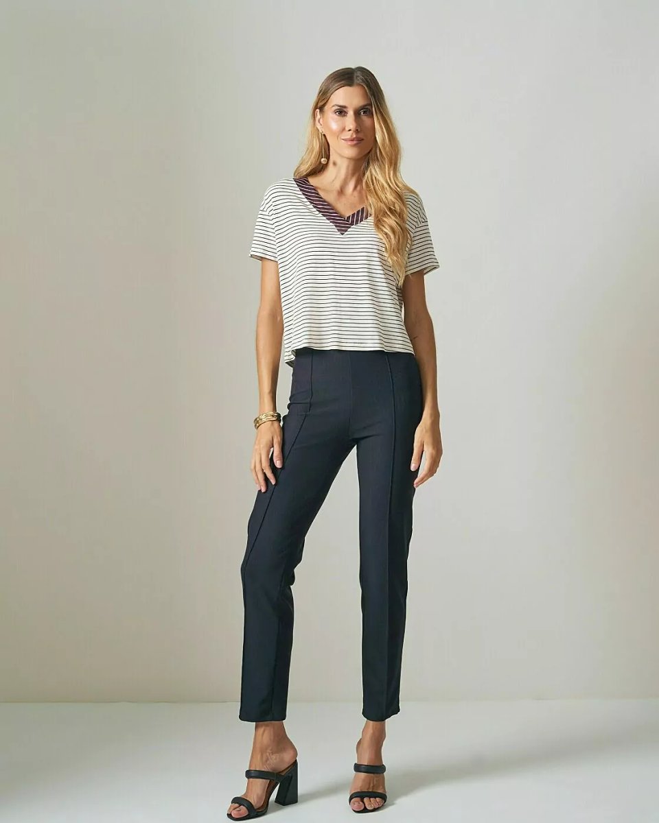 Calça Feminina Coqueta ref. ALFAIATARIA C1376 - VintedoisK