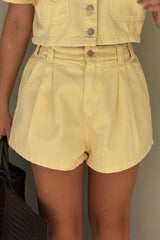 SHORTS JEANS COS ELASTICO AZZURRA 9836027 ALCANCE