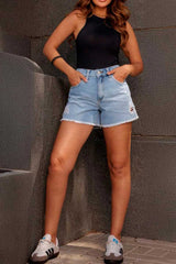 SHORTS JEANS BOYFRIEND BARRA DESF 35595 REVANCHE