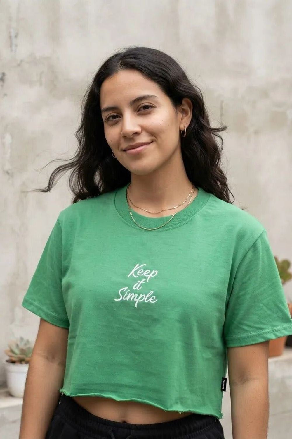 BLUSA CROPPED KEEP IS SIMPLE 212062KIS LERRUX Imagem principal do produto