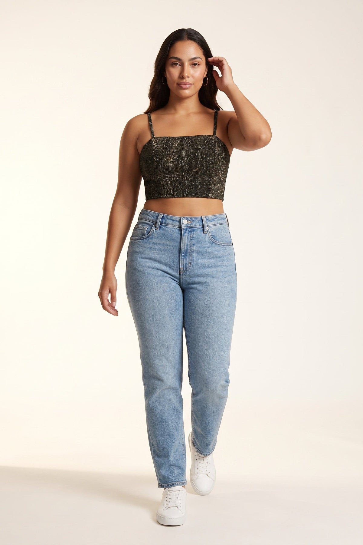 Blusa Top Shine 344125 Skenn - foto 1 Imagem principal do produto