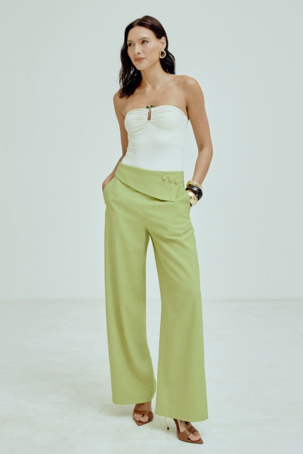 Calça Feminina Skenn ref. CALCA ALF - VintedoisK Imagem principal do produto