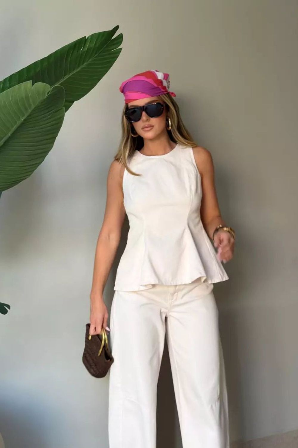 Blusa Feminina Alcance ref. BLUSA JEANS - VintedoisK Imagem principal do produto