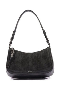 Bolsa Shoulder Croco Tina Média Preto S 50015 1643 0011 Schutz
