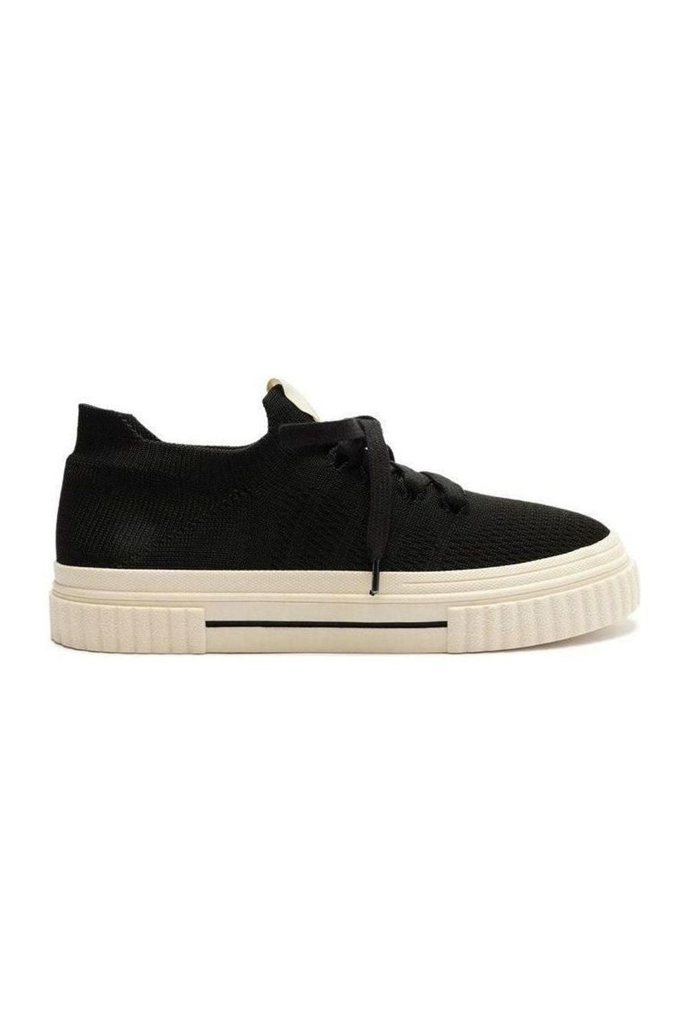 Tênis Feminina ANACAPRI ref. PRETO KNIT - VintedoisK Imagem principal do produto