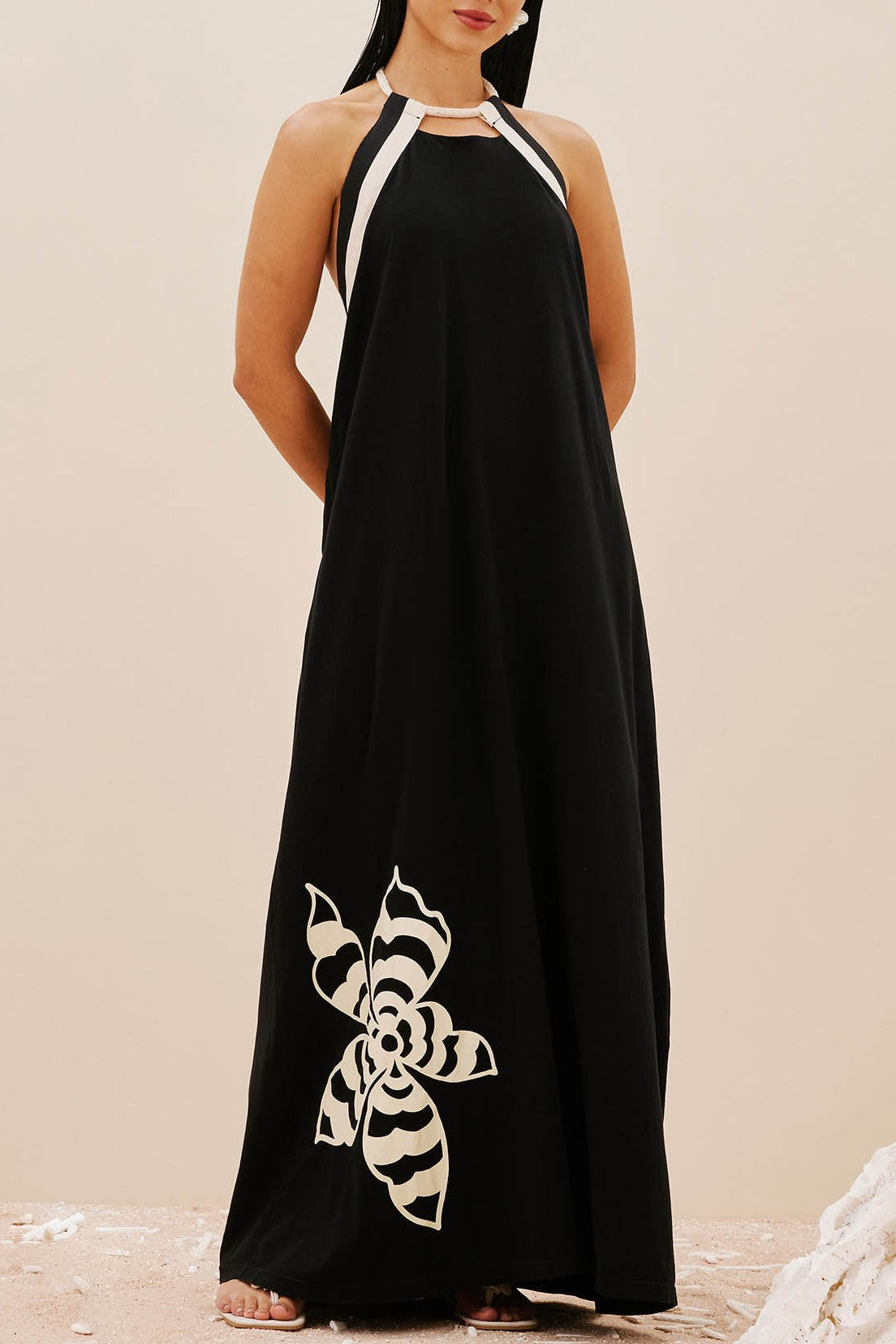 Vestido Feminina CACAY ref. VESTIDO LONGO - VintedoisK Imagem principal do produto