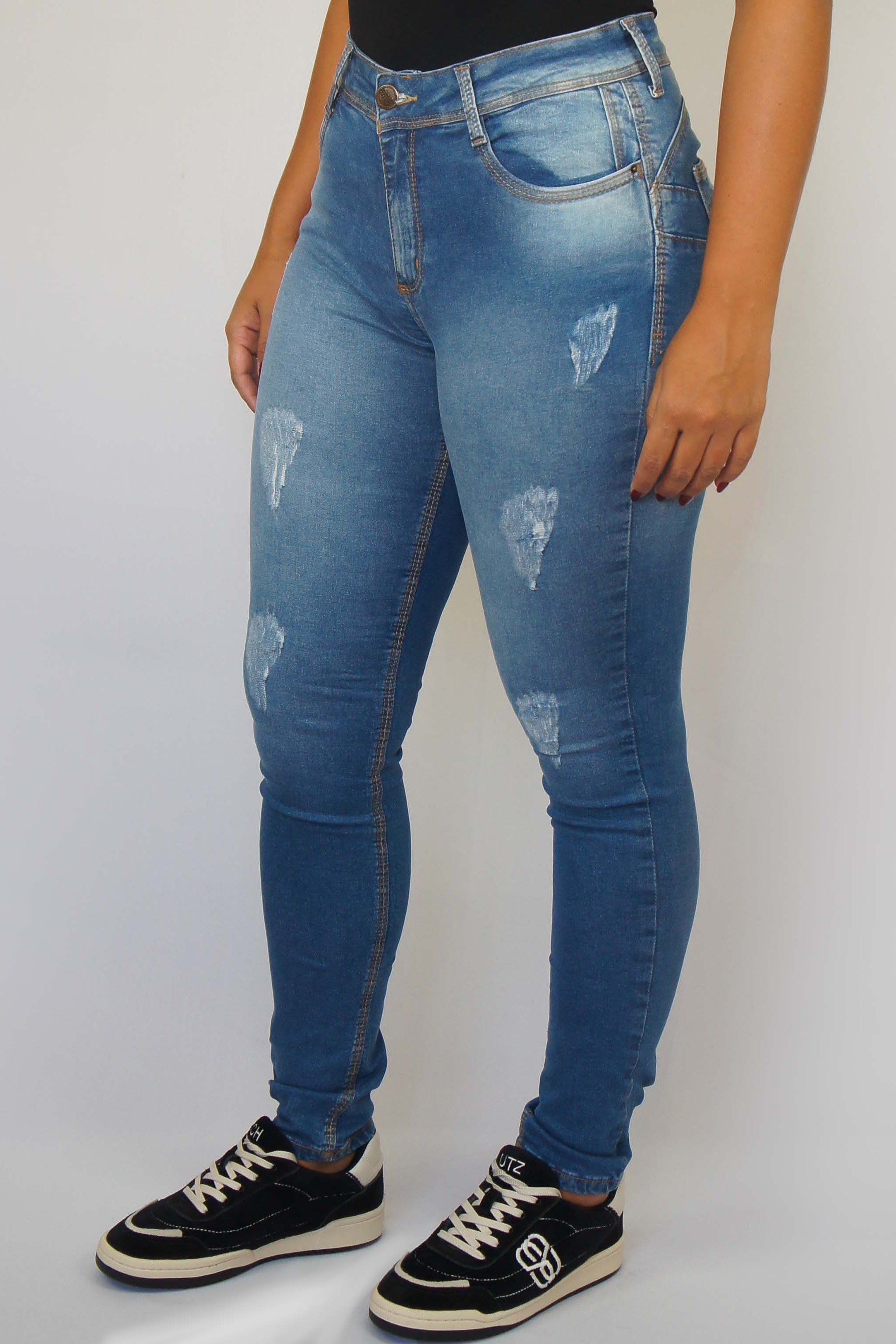 Calça Feminina BOKKER ref. JEANS SKINNY - VintedoisK Imagem principal do produto