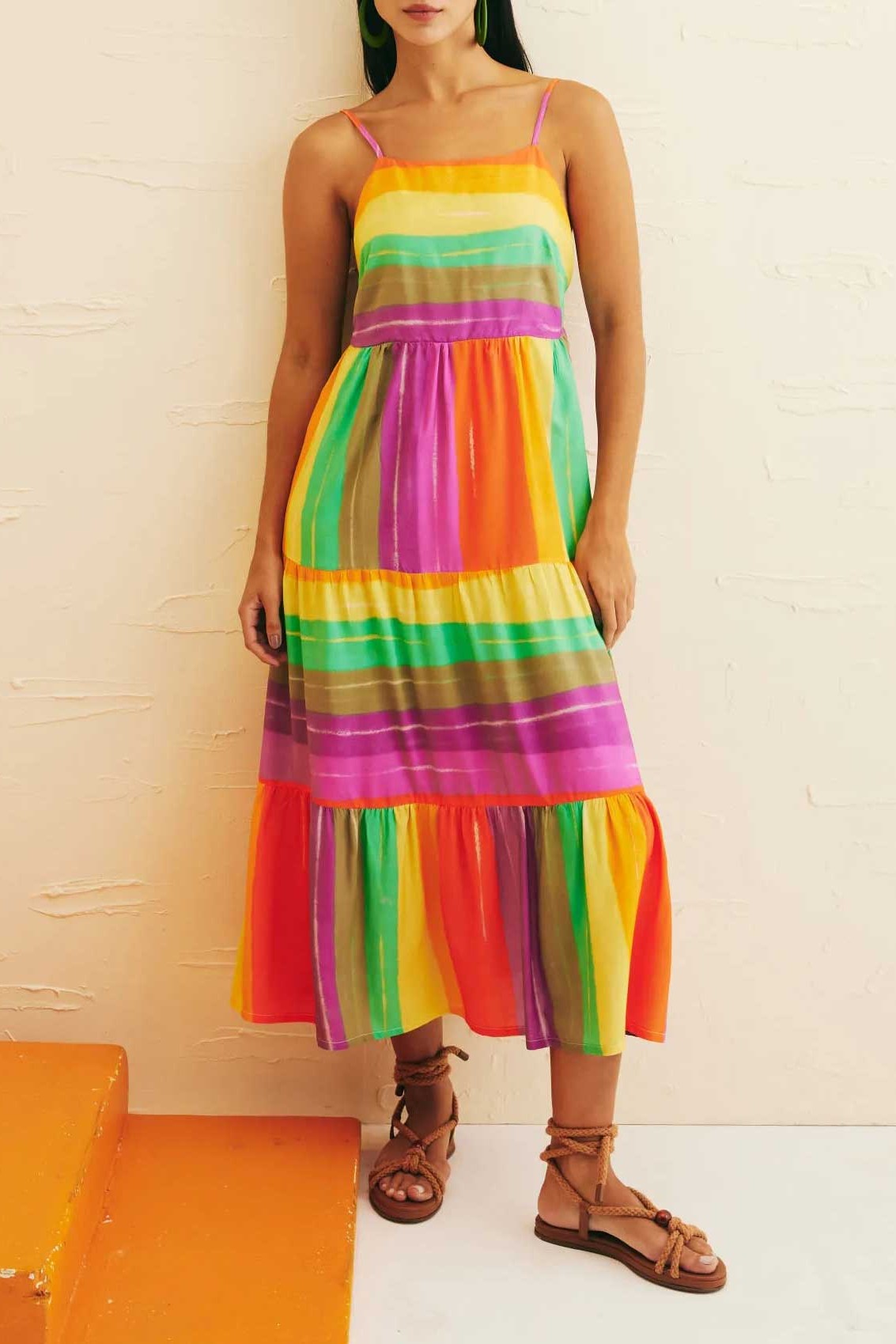 Vestido Feminina CACAY ref. VESTIDO MIDI - VintedoisK Imagem principal do produto