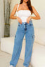 Calça Feminina REVANCHE ref. JEANS WIDE - VintedoisK